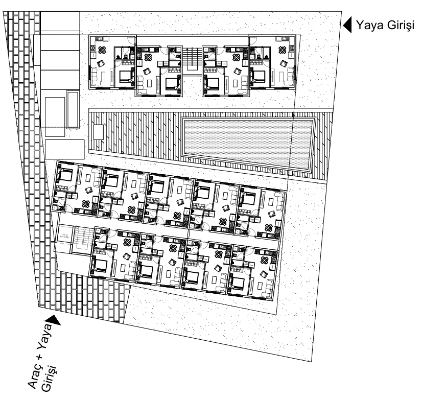 Genfa Garden Belek Proje Planı 